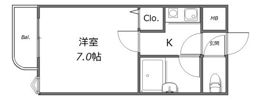 ハーミテージ安朱の間取り画像