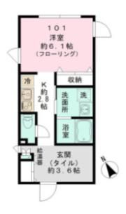 GREEN COURT中野の間取り画像