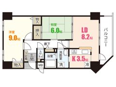 サーパスタウン大町の間取り画像