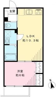 ヴィラ デ ソールの間取り画像