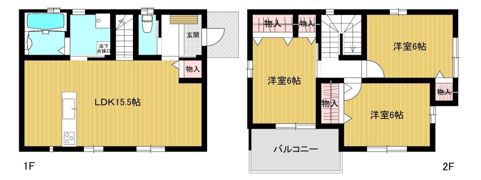 リュミエール SIIの間取り画像