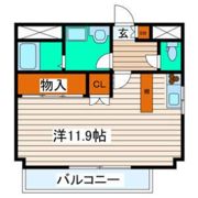 フォンテーヌ守口の間取り画像