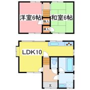 貸家 月見4丁目の間取り画像