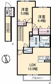 シャーメゾン池園の間取り画像