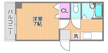 プレアール西川原の間取り画像