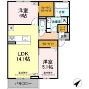 (仮称)D-ROOM長沼1丁目★新築2026/6完成★の間取り画像