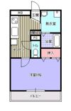マナベビルの間取り画像