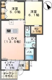 グランリヴィエールⅢの間取り画像