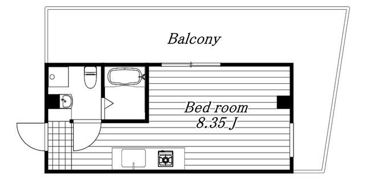 （SOHO可）trias．K（トリアスケー）の間取り画像