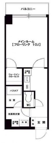 オーロラ三田の間取り画像