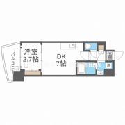プレサンス江坂ベルフィーヌの間取り画像