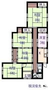 西土堂貸家の間取り画像