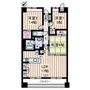 グランデュール千鳥の間取り画像