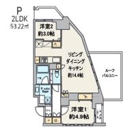 GardenXavis不動前 ガーデンザヴィス不動前の間取り画像