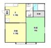 南輝コーポ東棟の間取り画像
