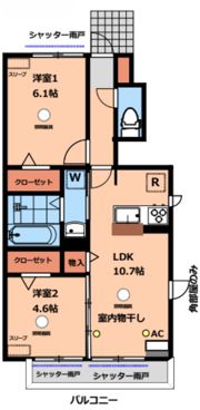 Blossomの間取り画像