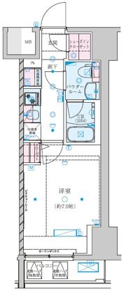 GENOVIA金町の間取り画像
