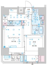 GENOVIA文京千駄木の間取り画像
