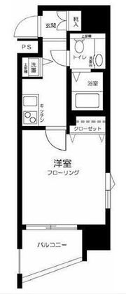 スカイコート新宿壱番館の間取り画像