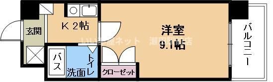 サンクリエートハヤシ壹號館の間取り画像