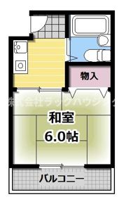 プチメゾン堀溝 3Cの間取り画像