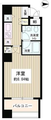 スカイパーク御苑の間取り画像