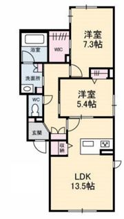 BEREO・Nの間取り画像