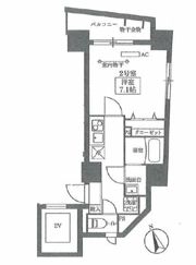 アステル七番館の間取り画像