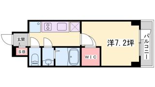 エスリード神戸レジデンスの間取り画像