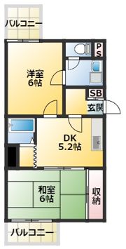 中村ビルの間取り画像