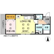 プリエールsayaの間取り画像