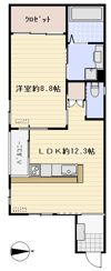 山一東十条ビルの間取り画像