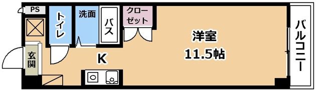 サンシャインの間取り画像