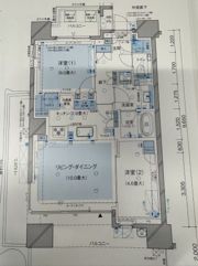 ブランズ芝浦の間取り画像