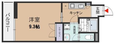 ヒズ・イマージュ北浜の間取り画像
