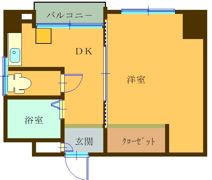 チサンマンション板橋の間取り画像