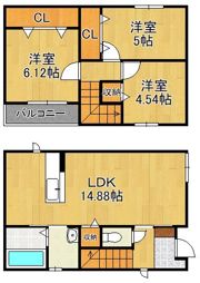 サンラプロ永犬丸南 C棟の間取り画像