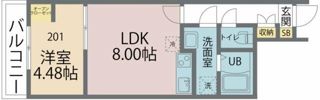 カインドネス上福岡Northの間取り画像