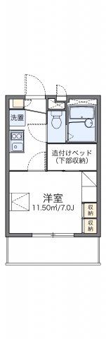 レオパレスゆうの間取り画像