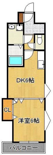 ヒット馬借BLDの間取り画像