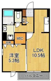 D－ROOM浜町II B棟の間取り画像