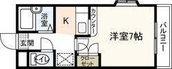 エステートベネフィット桑原の間取り画像