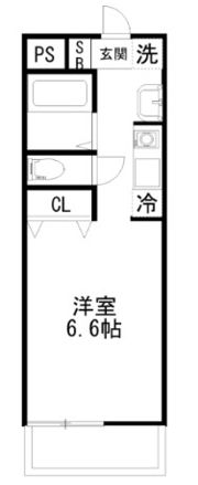 プリズム6番館の間取り画像