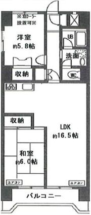 グランメール戸田Ⅱの間取り画像