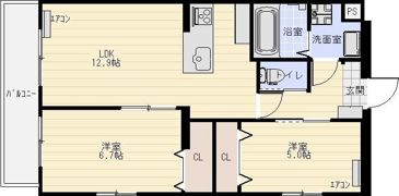 Canaanの間取り画像