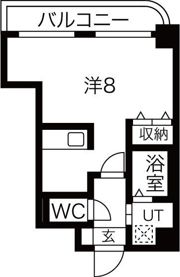 WILL鶴舞の間取り画像