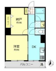 峰マンションの間取り画像