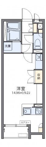 レオネクストルーナの間取り画像