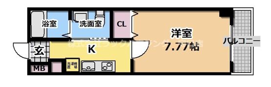 ウインズコート城東中央の間取り画像