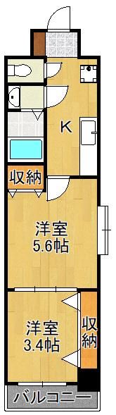 デザイナープリンセス77の間取り画像